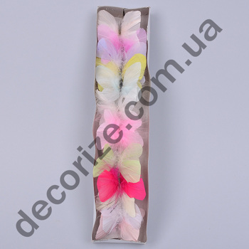 бабочки 8 см (12 шт.)