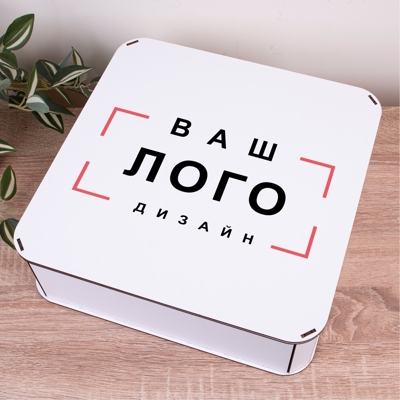 Коробка квадратна 32,5 см 