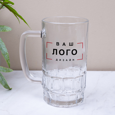 Кружка для пива с логотипом