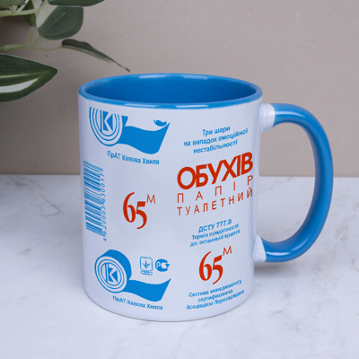 Чашка 330 мл Обухов прикол