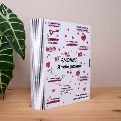 коробка-книга "Почему я тебя люблю"