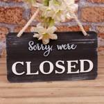 табличка двухсторонняя "open closed"