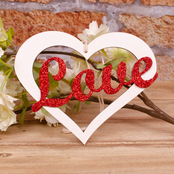 подвеска "сердце Love" 