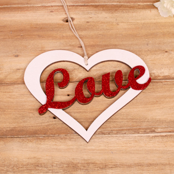 подвеска "сердце Love" 