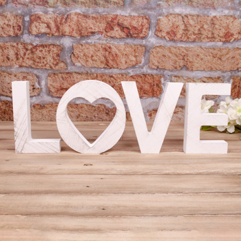 статуэтка буквы отдельные Love