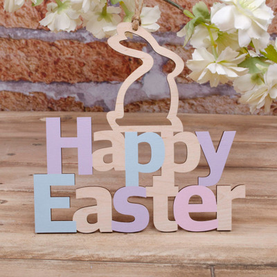 подвеска пасхальная "happy easter"  размер - m