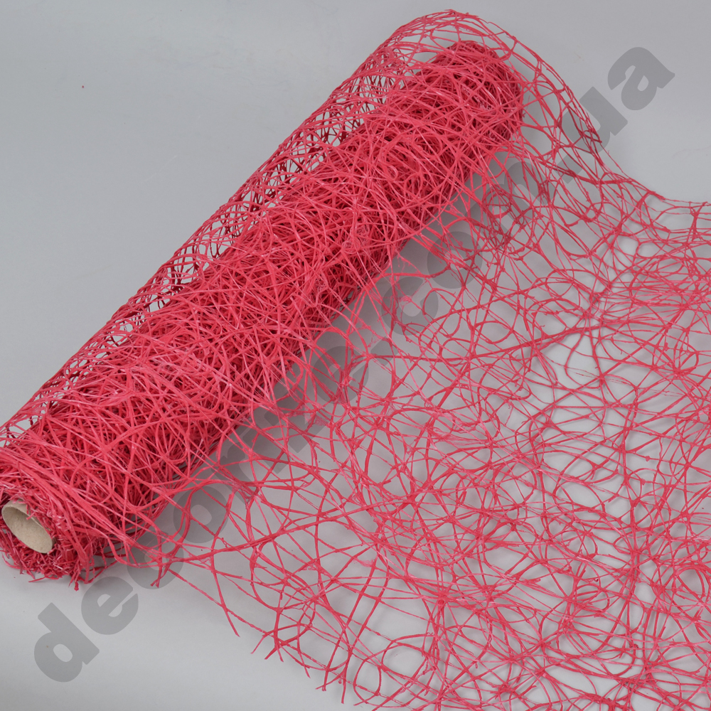 сітка "sisal mesh" світло вишнева