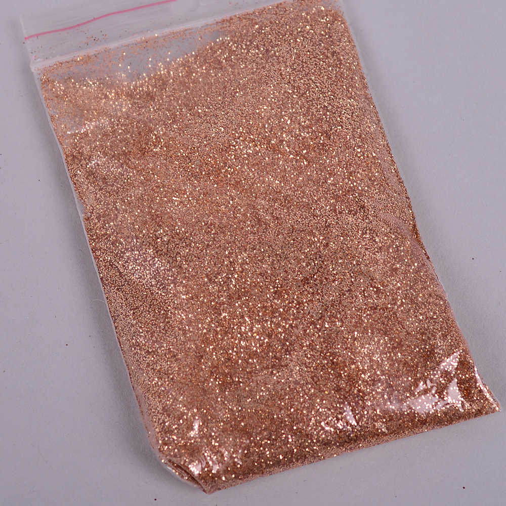 блестки -глиттер бронза
