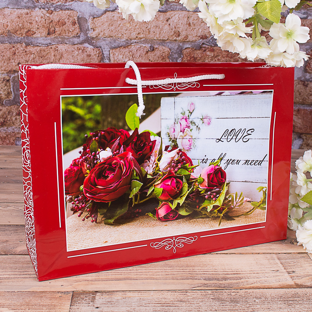 (W4-46) пакет 25*36*10  "Love"