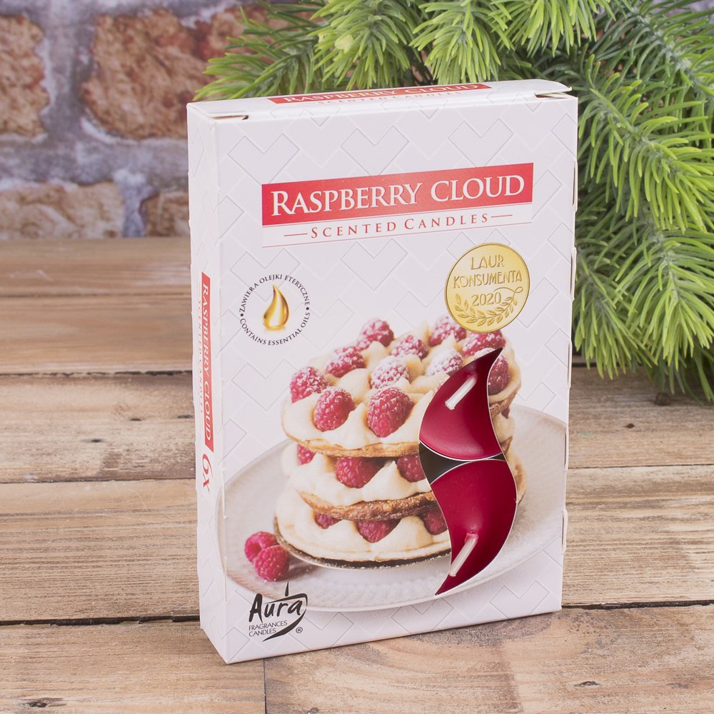 Арома свечи таблетки «Raspberry cloud»