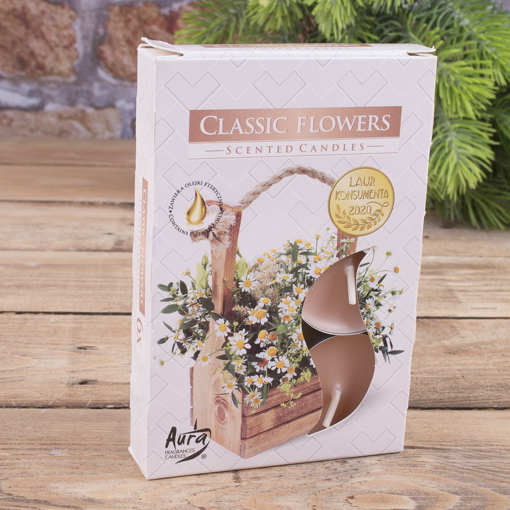 Арома свечи таблетки «Classic flowers»