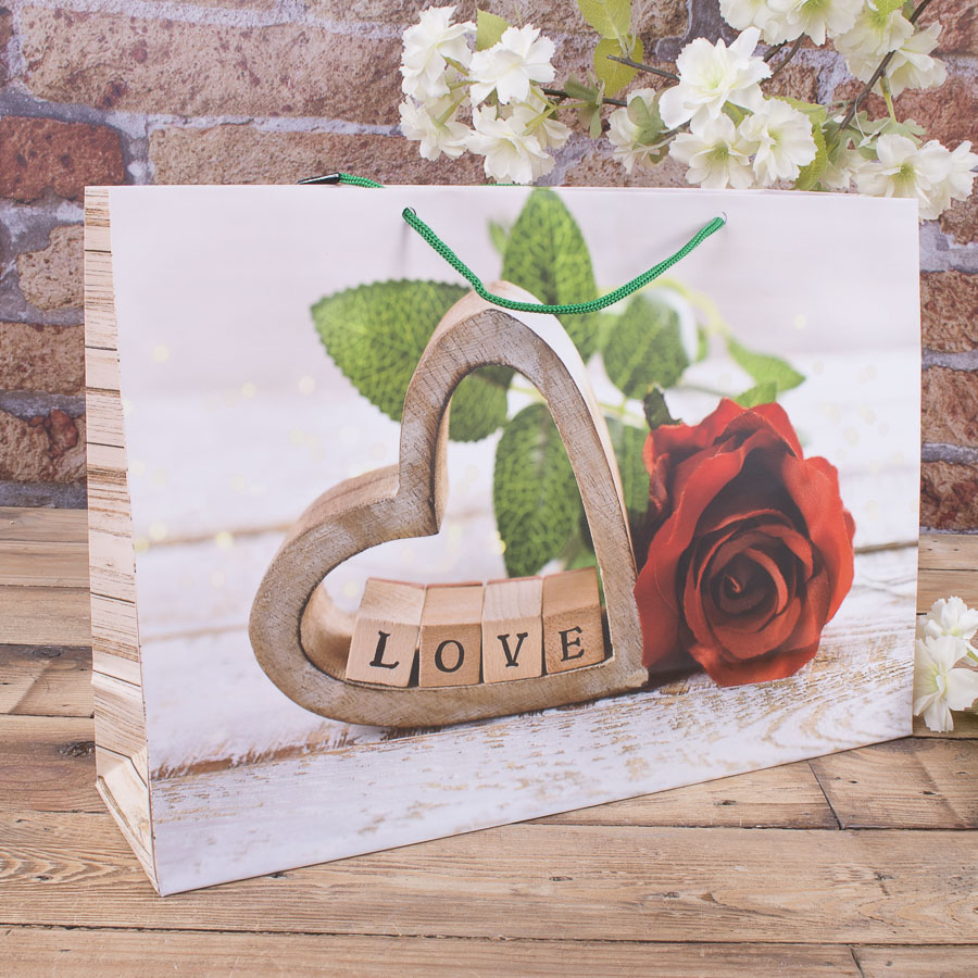 (W4-88) пакет 25*36*10  "Love"