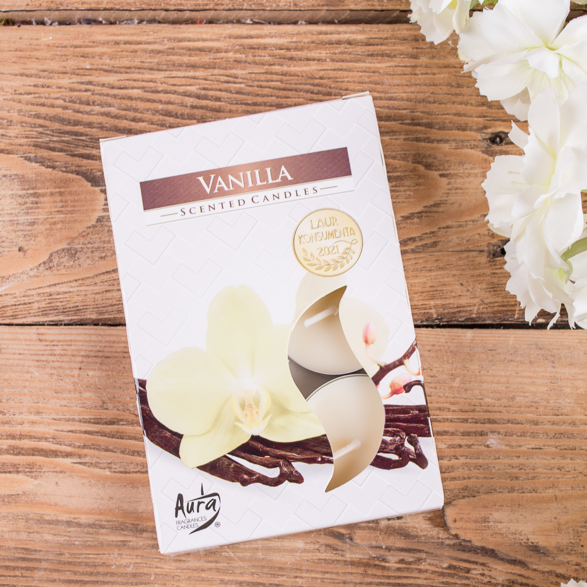 Арома свечи таблетки «vanilla»