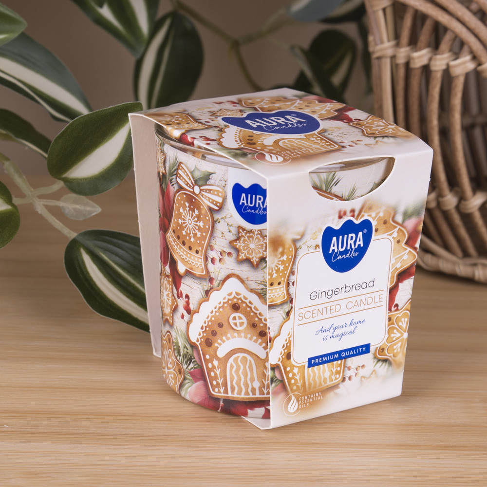 Арома свеча "gingerbread"