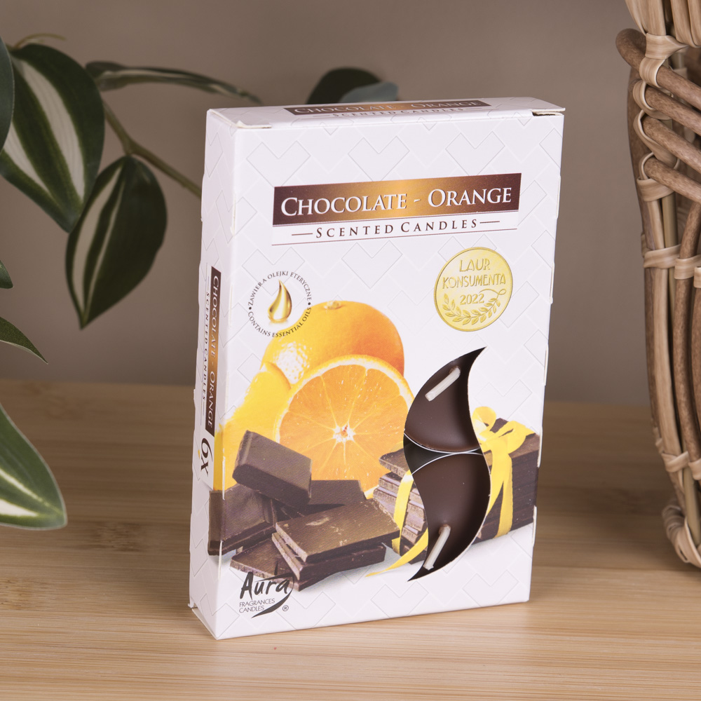 Арома свечи таблетки «chocolate-orange»