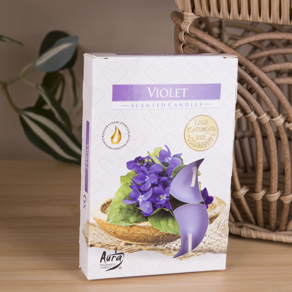 Арома свечи таблетки «violet»