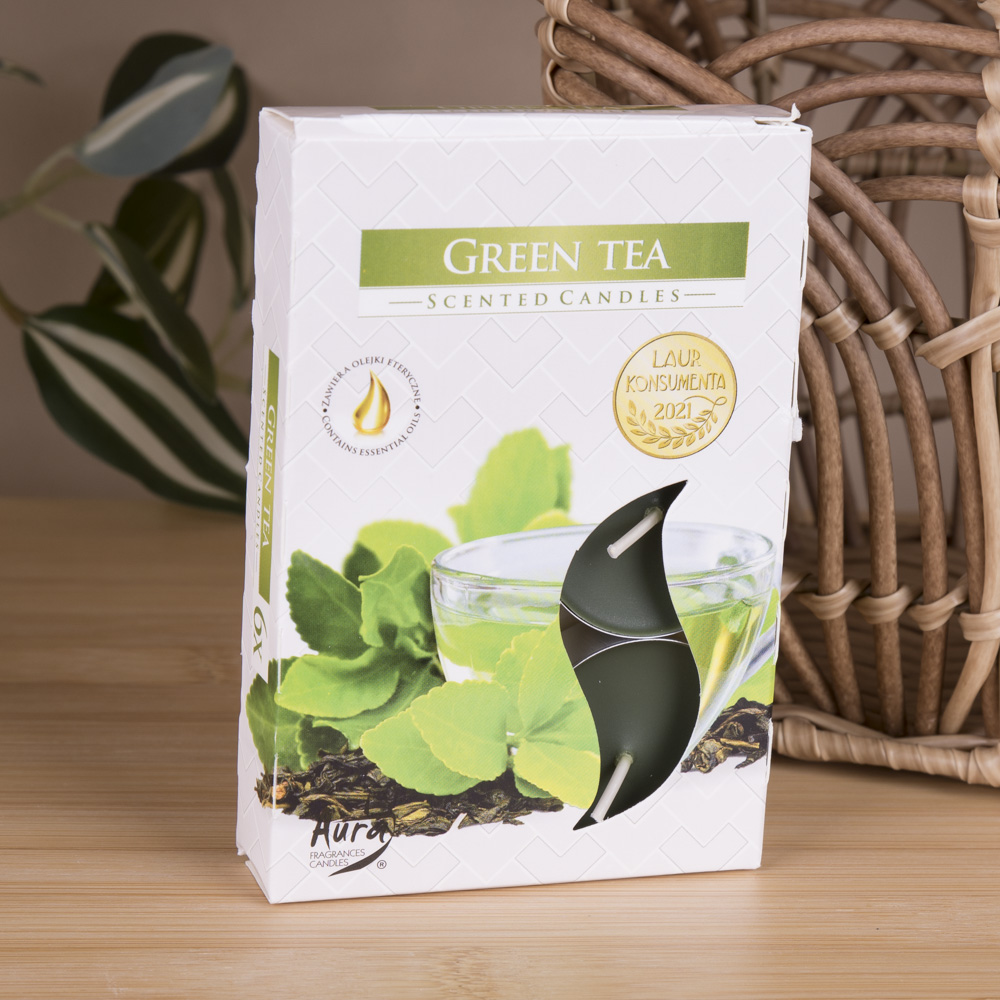 Арома свечи таблетки «green tea»