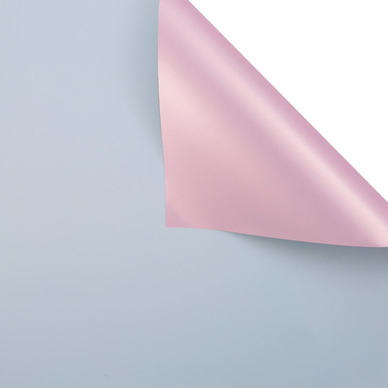 Пленка «Rose Gold» голубая 58*58см (20шт)