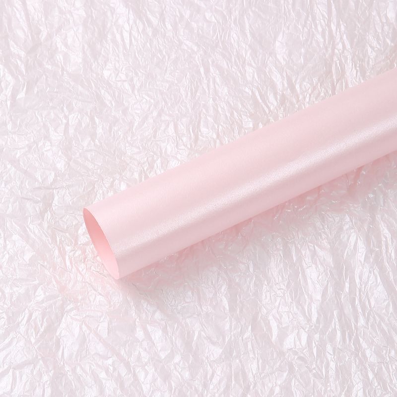 Бумага тишью «перламутр» 50*70см (20шт) Lt Pink