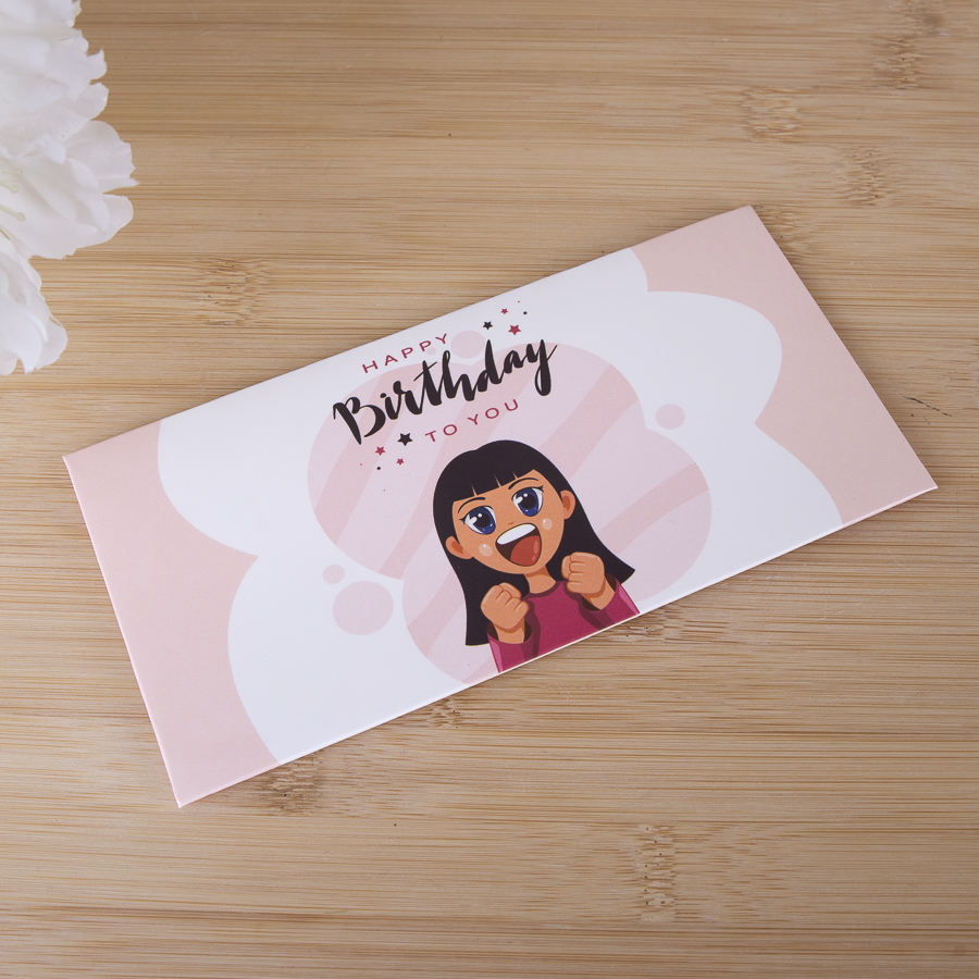 конверт для денег "HAPPY BIRTHDAY" to you