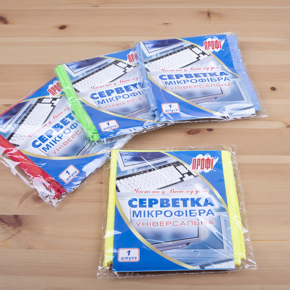 Тряпка микрофибра 1 шт