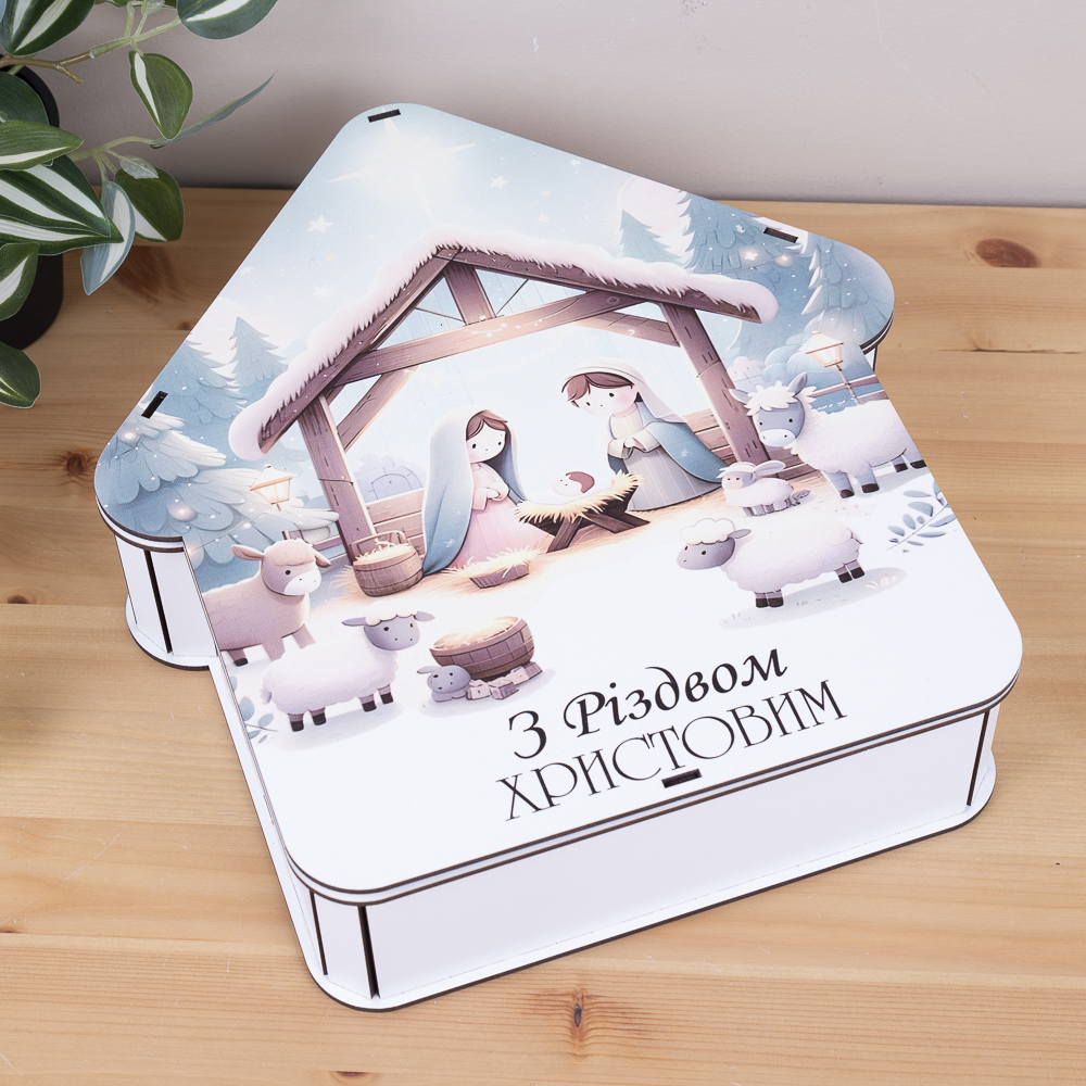 Коробка-домик размер М"шопка"