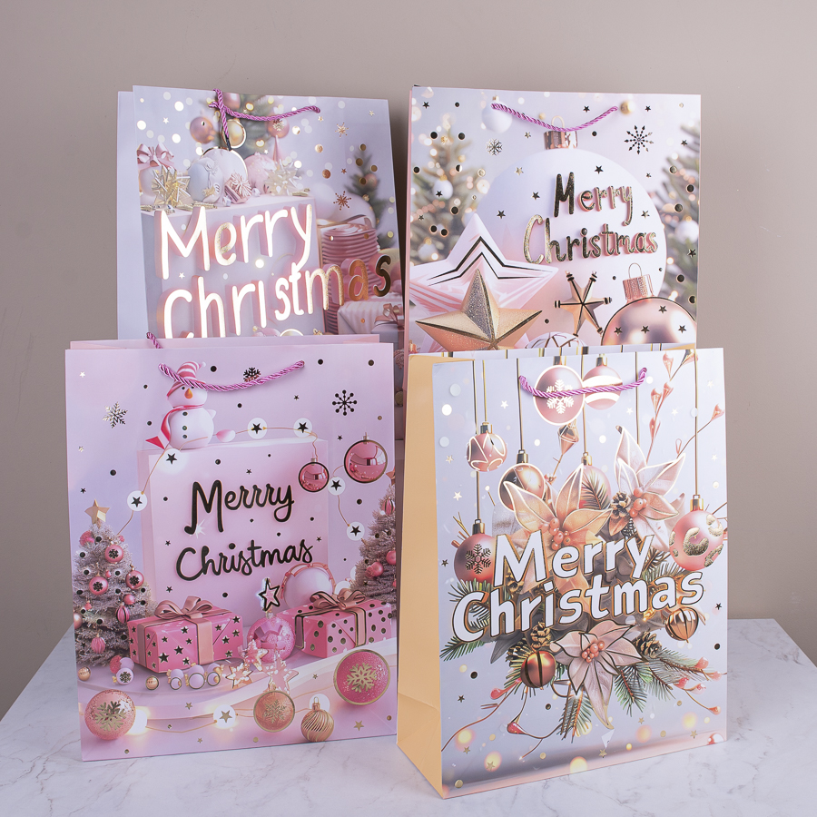 пакет подарунковий L 31*12*40 Merry Christmas