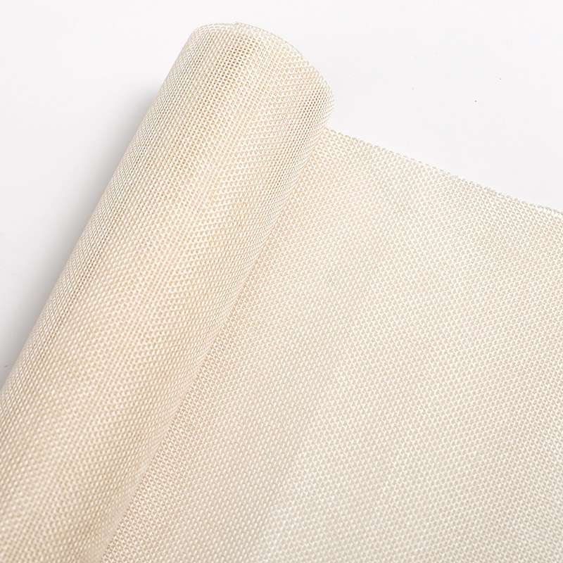 Упаковка "мешковина" для цветов Beige