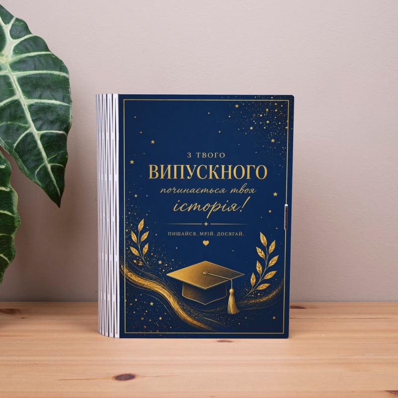 Коробка-книга Выпускной - начало истории