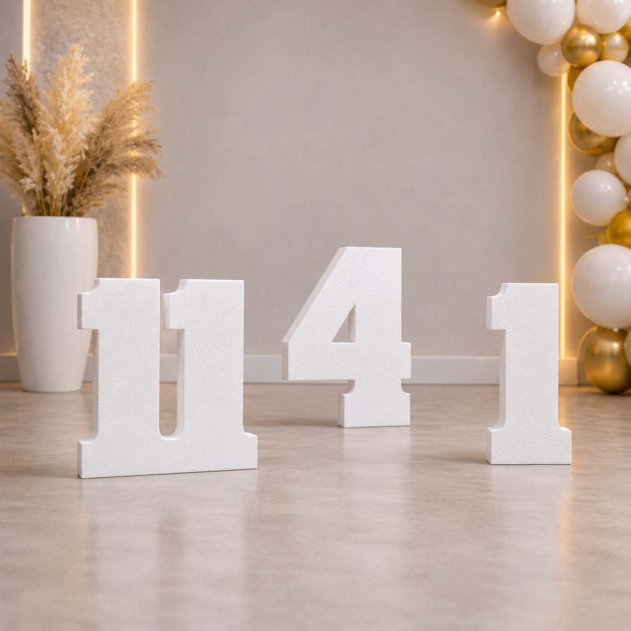 47см Цифри 11,4,1