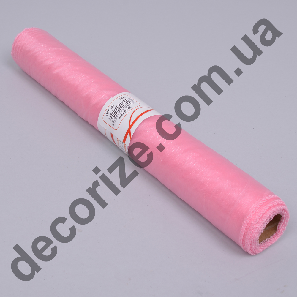 органза light pink 40см