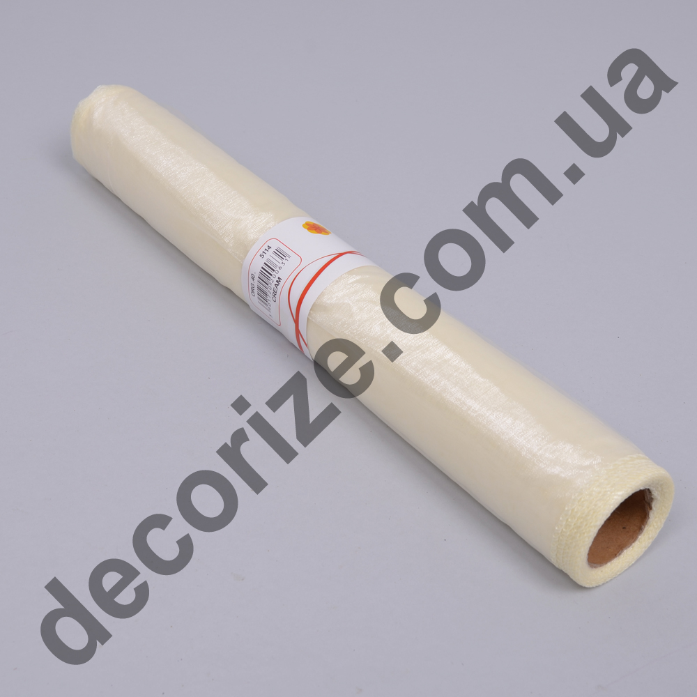 органза cream 40см